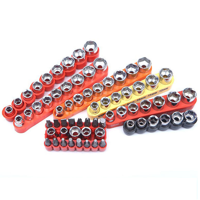 9PCS 5-13mm Customized Carbon Steel Chrome Vanadium Steel Durable Socket Set