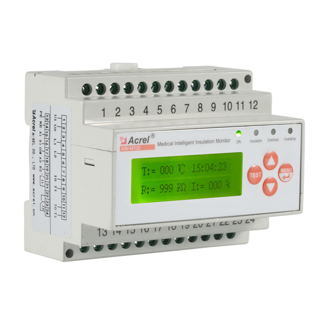 Acrel AIM-M10 интенсивной терапии (ICU) Изоляция контрольно-измерительного прибора для системы