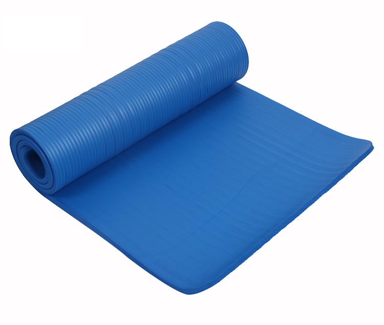 High Quality Custom Logo 10mm NBR Yoga Mat Thicken Eco Friendly Yoga Mat