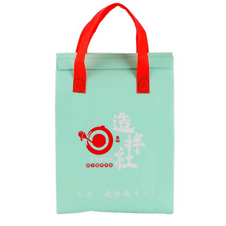 Durable Waterproof Multipurpose Low Cost Foldable Food Delivery Cooler Bag Custom Print