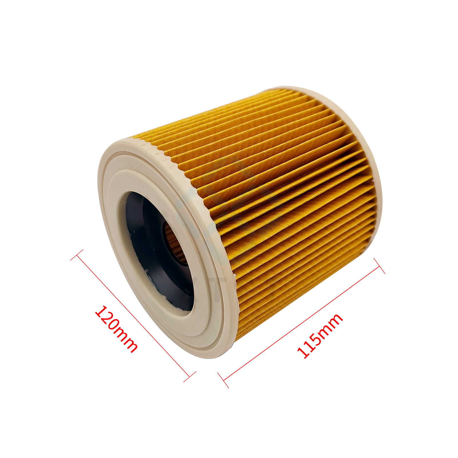 Suitable for Karchers A2004 A2054 Wd3.300 dry wet dual-use vacuum cleaner accessories air filter replacement Wd3