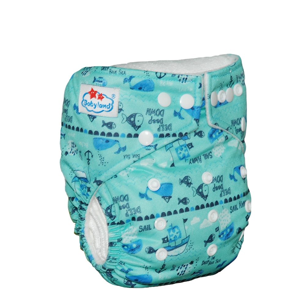 Babyland новые модели Моющиеся Многоразовые водонепроницаемые подгузники из PUL ткани Babyland подгузники