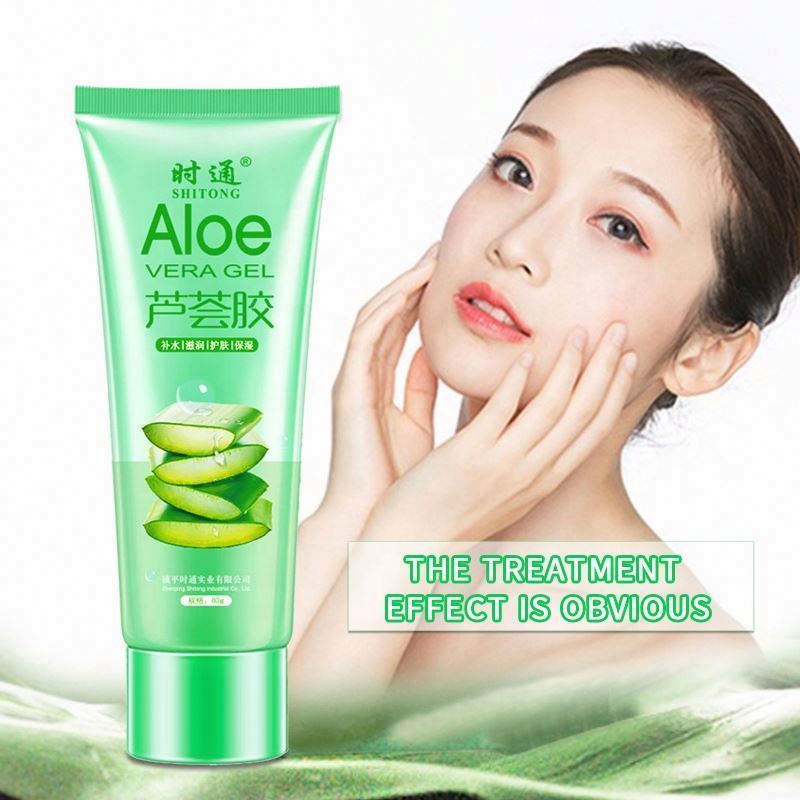 V aloe vera gel as toner conditioning sunscreen at home