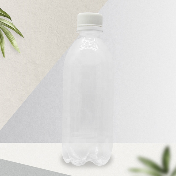Manufacturer 375ml Pet Soft Drinks Soda Plastic Bottles With Cap