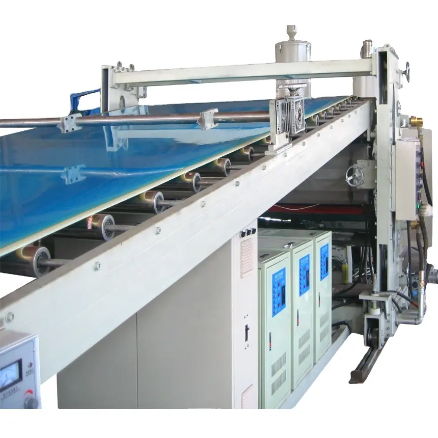 Plastic 2-15mm thick pvc sheet making machine manufacturer