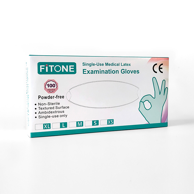 Hot Sale Non Sterile Examination Gloves Non Powdered Latex Medical Gloves