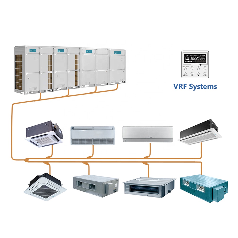ZERO VRF Система DC инвертор коммерческие кондиционеры для VRF решений