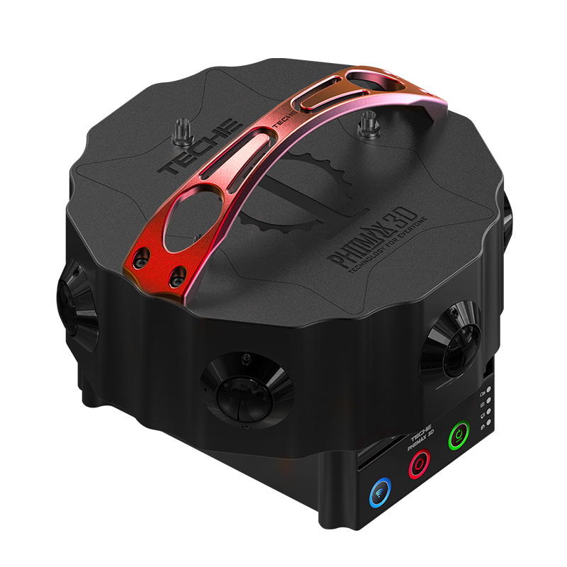 TechE PHIIMAX 3D панорамная камера 12K видео разрешение VR прямая трансляция 3DVR запись содержимого