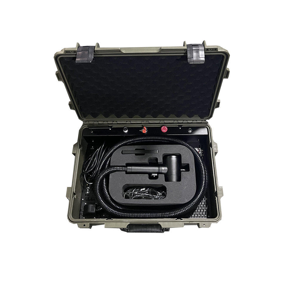 Portable 100W/200W Mopa Fiber Laser Cleaning Machine Industrial Cheap Price Sale for Rust Removal on Wood in a Suitcase Design