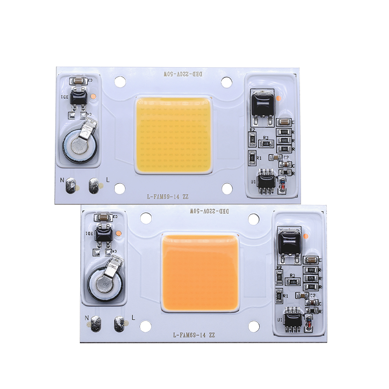 Czinelight 220V привод-Бесплатная 7845Cob поверхностный источник света высокого напряжения 110V полный спектр 50 Вт заливающий свет источник лампа для роста растений