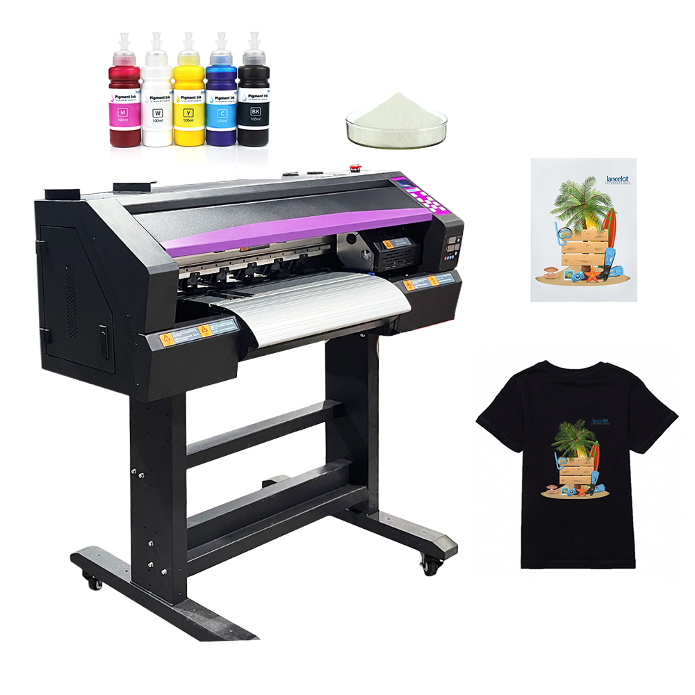 PET film clothes t-shirt inkjet a2 dtf printer with oven and powder shaker machine