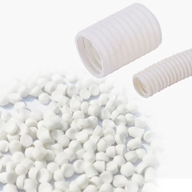 Virgin PVC Compound White Color PVC Resin Granules with Cheap price