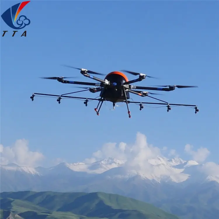 TTA M6A pro 15 kg agricultural spraying aircraft for crop monitoring camera drone