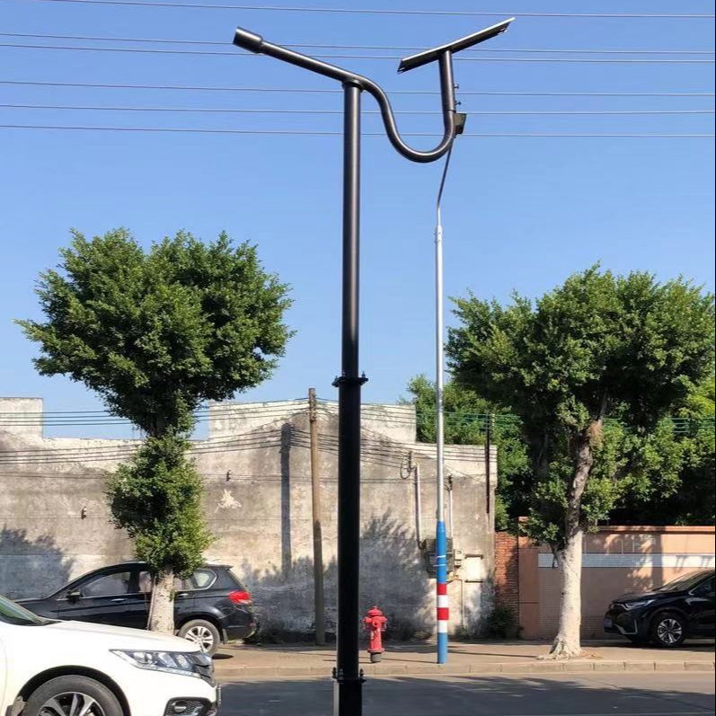 Столбики уличного освещения из оцинкованной стали 3-4 м, столбики уличного освещения, декоративные освещенные столбики