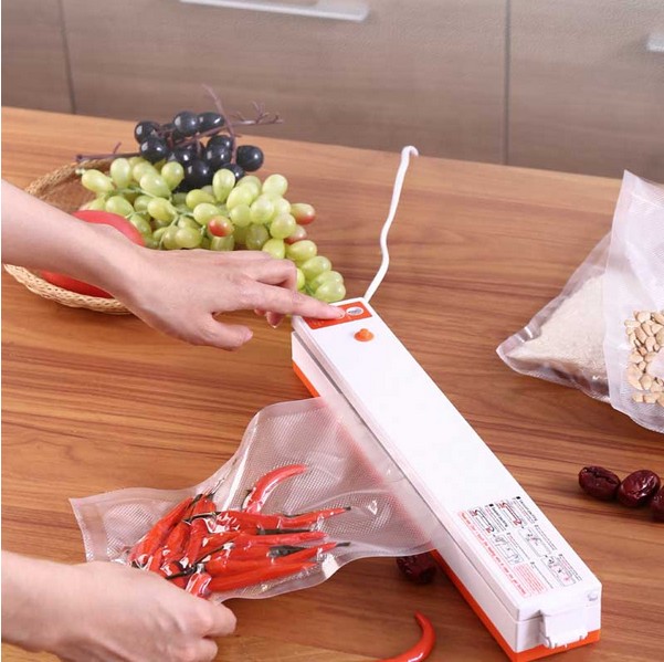 Vacuum-Sealer Packing-Machine Sealing-Bags Food-Storage-Packer Free-Vacuum Automatic