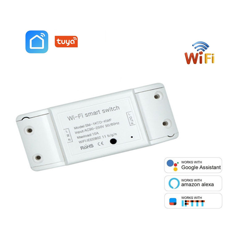 Wifi беспроводной пульт дистанционного выключателя Domotic светодиодный свет контроллер модуль с Alexa Google Home Smartlife Tuya управления