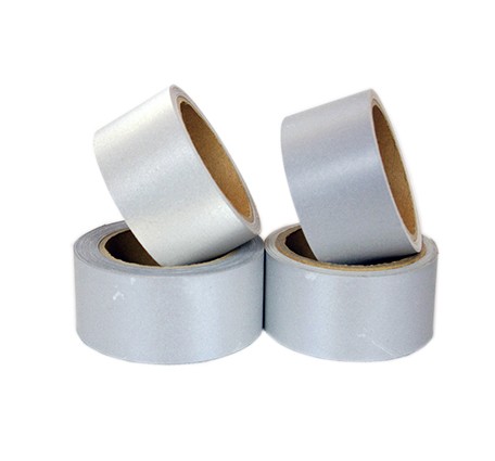 High visibility Silver reflective elastic heat transfer film for clothing