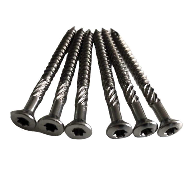 Шурупы для настила с 6 наконечниками Torx T25, тип 17, SS304