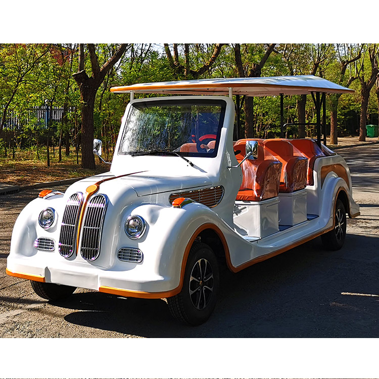 8 Passenger Tourist Electric Vehicle Scenic Vintage Classic Sightseeing Car