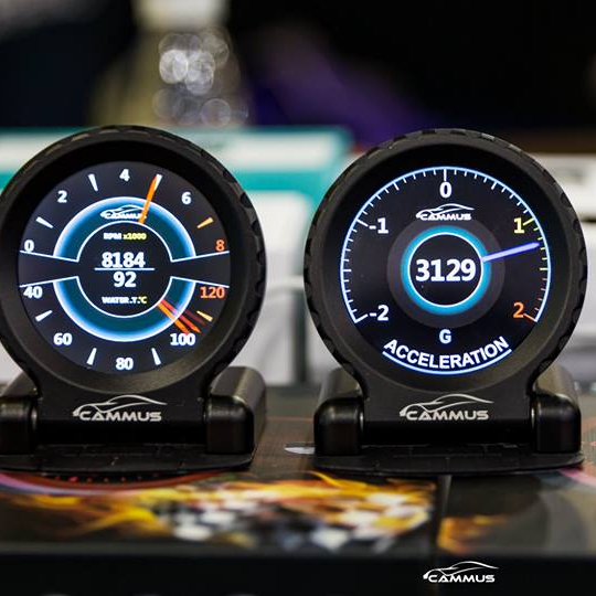 Универсальный измерительный прибор OBD2, измеритель температуры впуска, лучше познакомиться с вашим автомобилем, Круглый ЖК-датчик для Ford