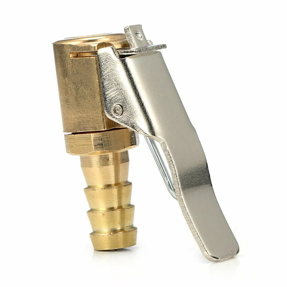 Air Chuck for Tire Auto Pump Thread Nozzle Adapter 8mm Tire Valve Auto Pump Quick Conversion Head Clip Nozzles