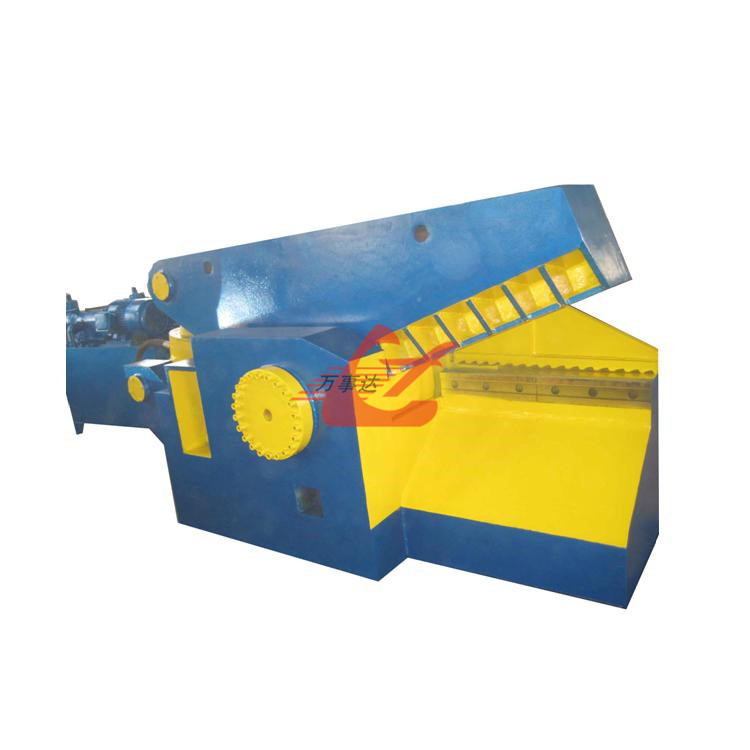 Q43-4000 manual hydraulic cutter scrap metal steel plate alligator shear recycling machine