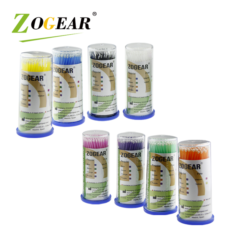TA026A ZOGEAR Стоматологический микро аппликаторы микро щетки