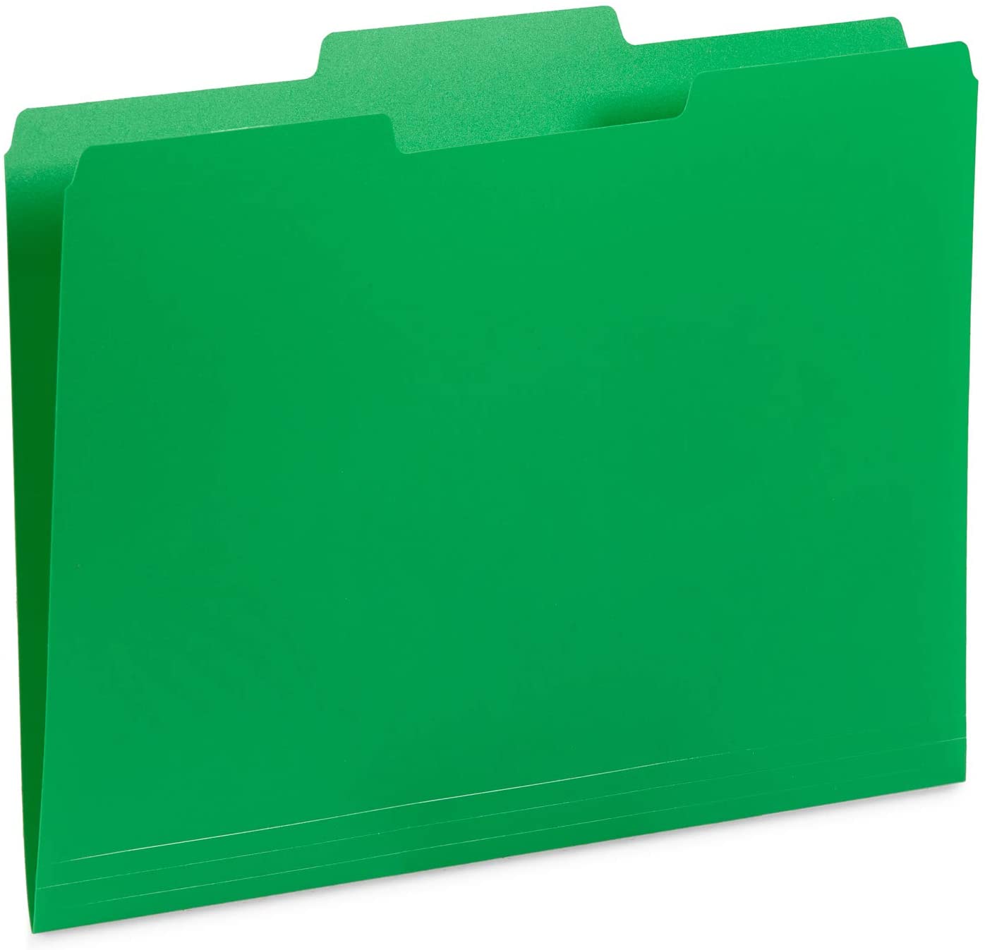 Manila clip letter size file folders paper assorted colors for office