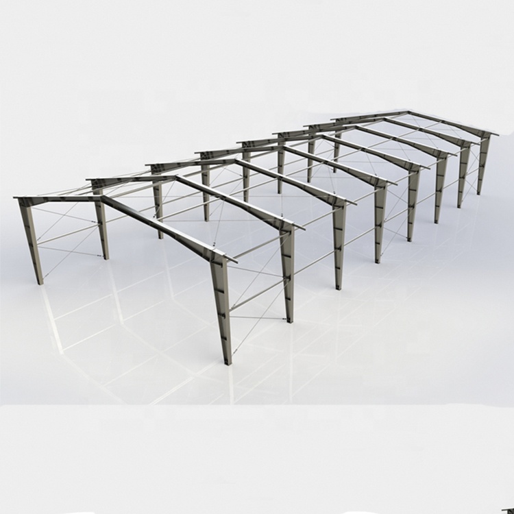Q345 Grade Prefab Metal Building Workshop Steel Structure Warehouse Shed