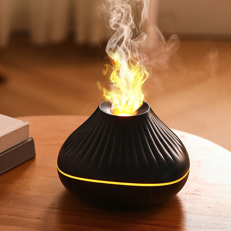 160ml Ultrasonic Remote Color LED Lamp Mist Maker Car Home ABS+PP Electric Aroma Diffuser Essential Oil Diffuser Air Humidifier