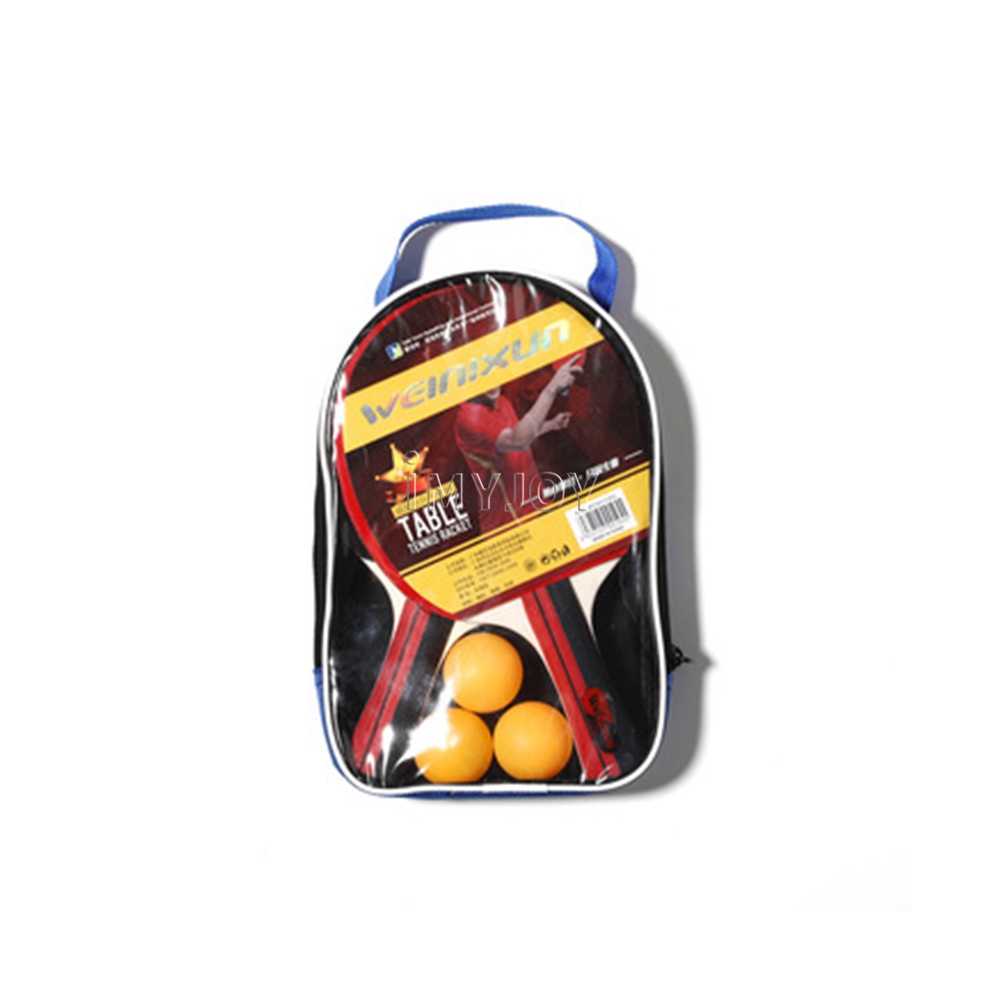 Factory Suppliers Fashionable Double-sided Training Table Tennis Ping Pong Balls Rubber Return Board Racket