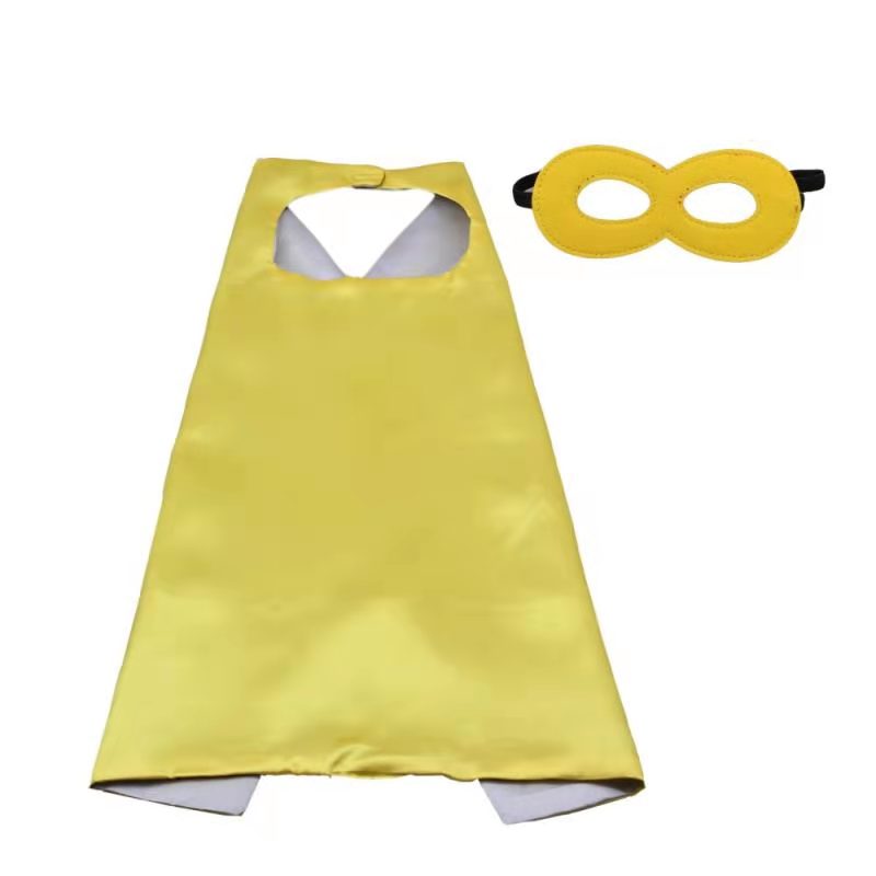 Anime Cosplay Capes Masks Cloaks Halloween Xmas Kids Boys Girls Party cape mask