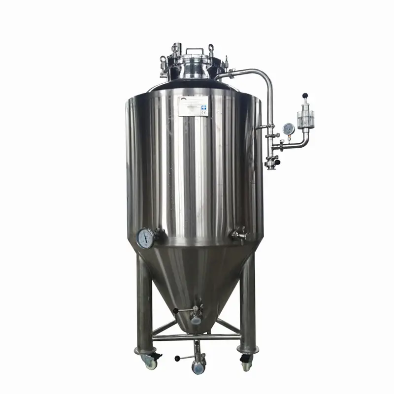 High quality fermentador de cerveza 100l isobaric fermenter craft beer brewing system unitanks fermentation tank