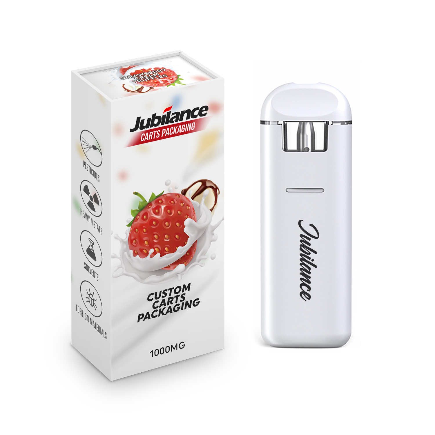 Xjbliss 2021 disposable Cartridge pen cbd rechargeable closed pod system packaging