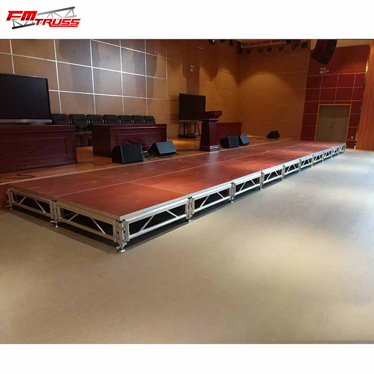 Stage For Concert Outdoor Portable Activity Stage Aluminium Stage 122X244 Tarimas Para Eventos