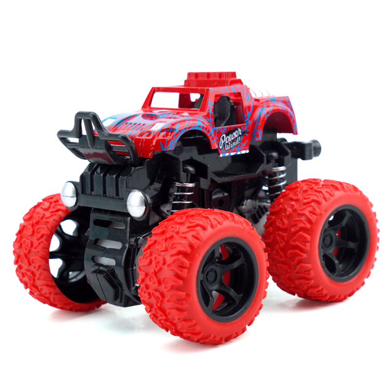 New Mini Inertial off-Road Vehicle Four Wheel Drive Plastic Children Toy friction car Toy For Kids Gifts Friction Toy Vehicles