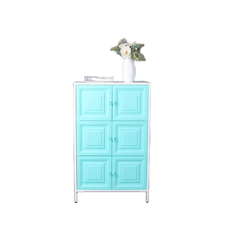 PP baby children small kindergarten wardrobe with factory price