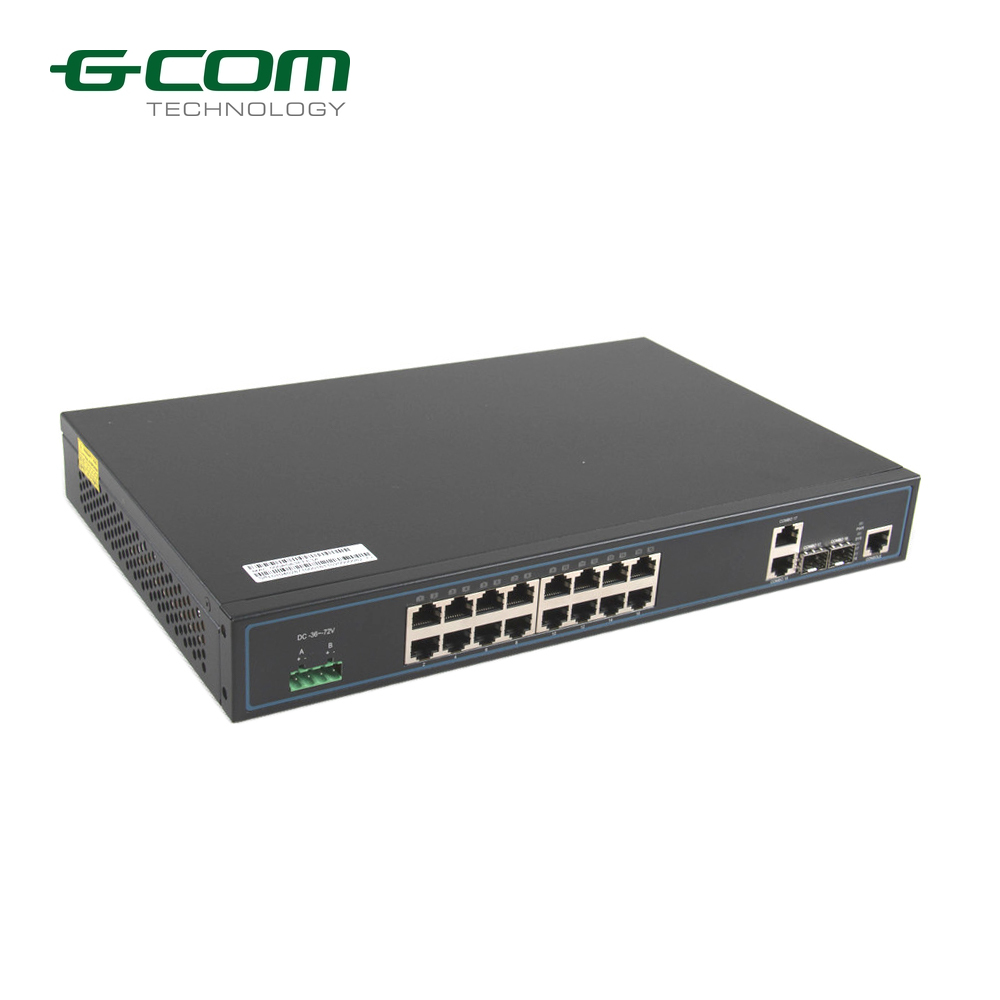 GCOM L2 layer 2, быстрый гигабитный коммутатор ethernet, сеть с 16 портами, управляемый коммутатор без POE
