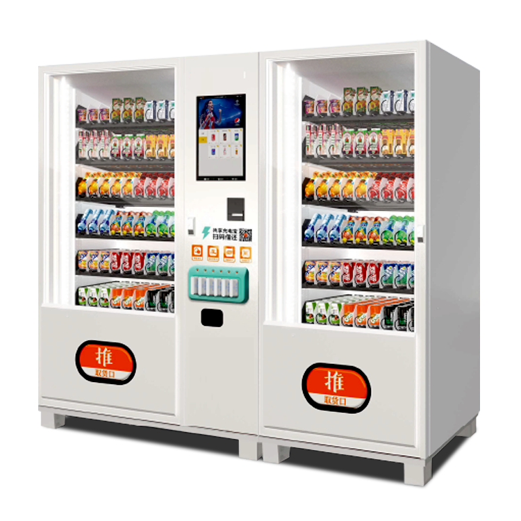 2021 Smart Self-vending-machine Touch Screen Drink Vending Machine