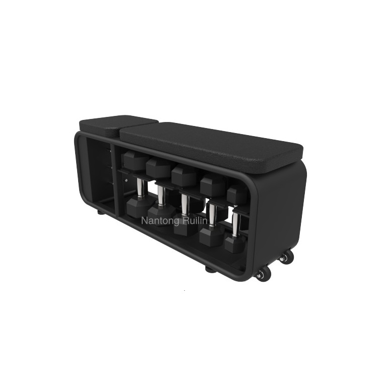 Multi Functioning Bench Men Gym Fitness Training Equipment Storage Dumbbells Fit Box Storage Bench
