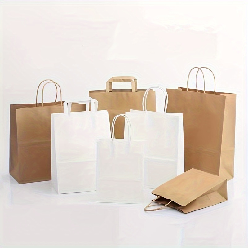 YR Machines making kraft paper bag wholesale kraft food packing bag with handle