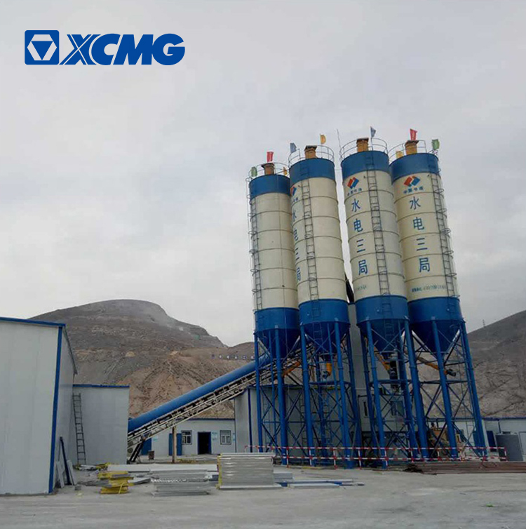 XCMG schwing 120 м3 передвижная Бетономешалка HZS120VG для продажи