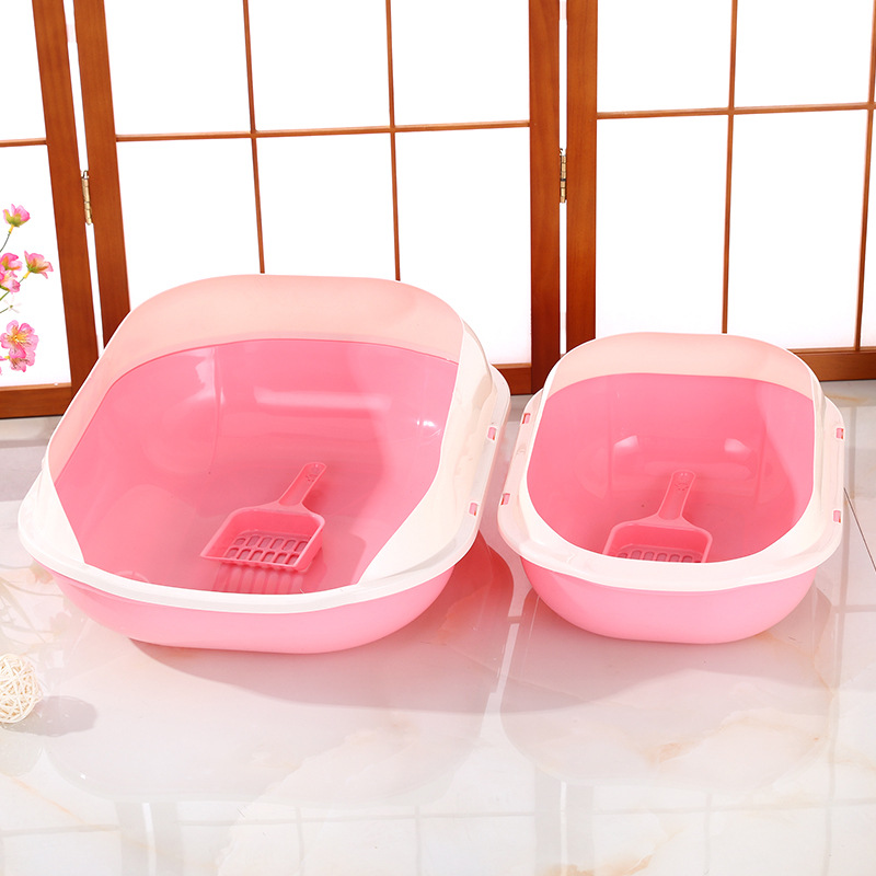 Pet Clean Grooming Product Oversized Deodorant Splash-Proof Indoor Cat Litter Box Enclosure Cat Toilet For Pet