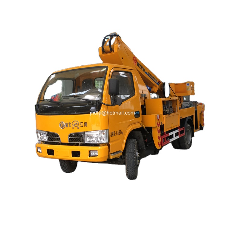 16m Electric repair truck with straight hand price