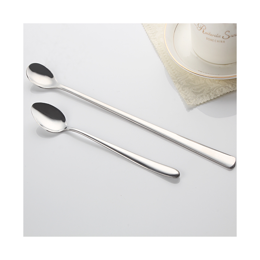 Two Head Stainless Steel Shaker Bar Shaker Bar Coffee Tea Stirring Spoon Bar Spoon With Long Twist Handle