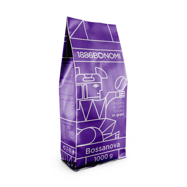 Bossanova2 BONOMI 1 кг кофейные зерна Robusta кофейные зерна