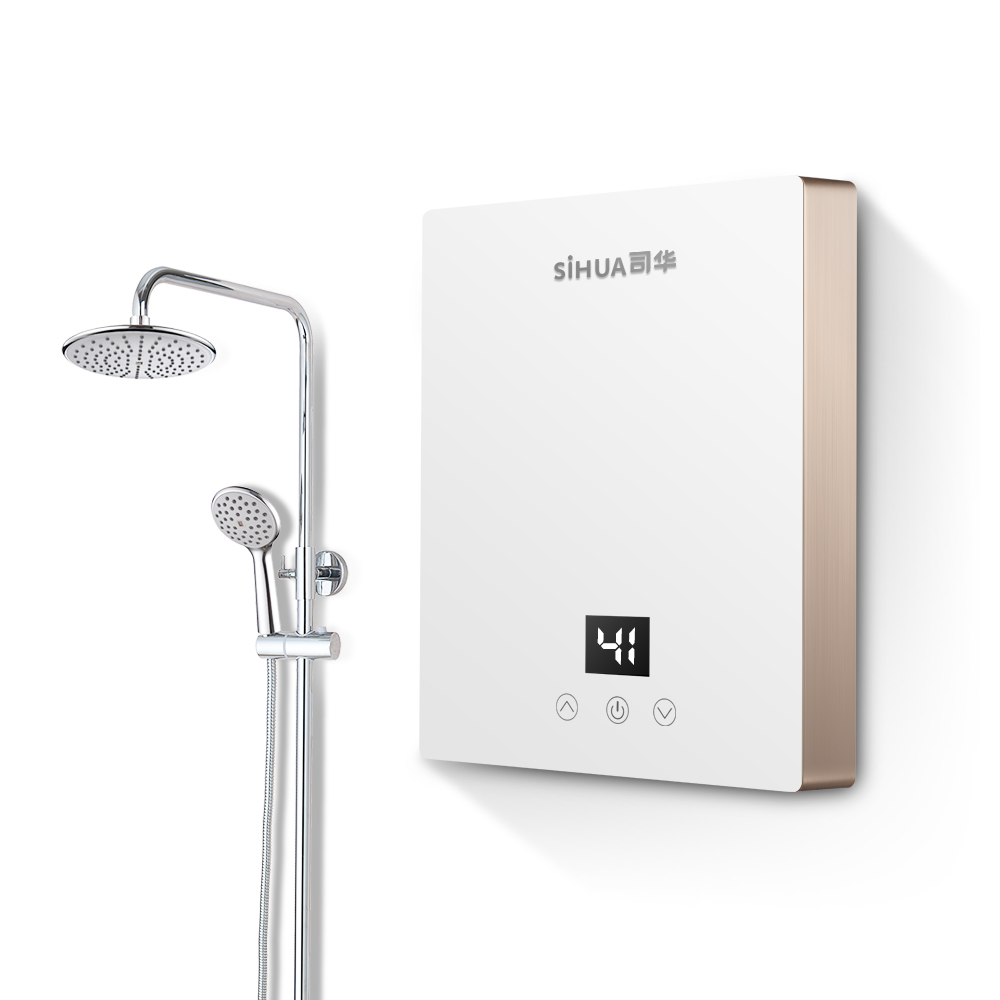 SiHUA CE Certificate Small Size Tankless Instant Electric Hot Water Shower Heater for Bathroom Hand Wash