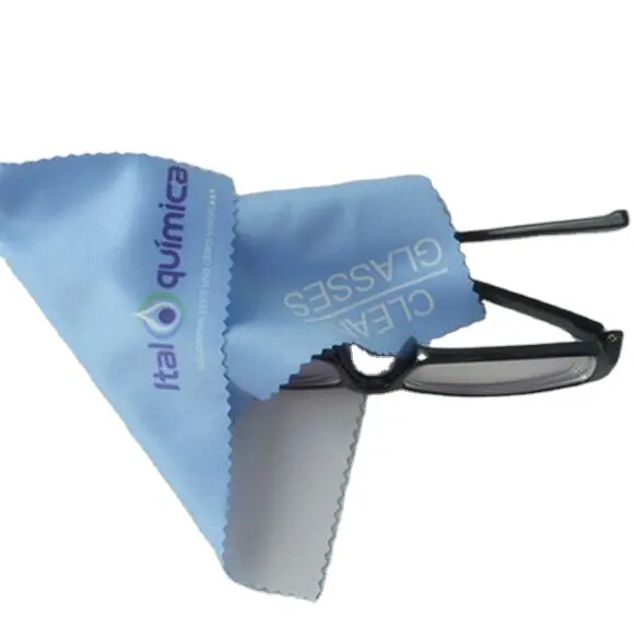 Factory Customized LOGO High Quality Microfiber Cloth Glasses Cleaner For Eyewear