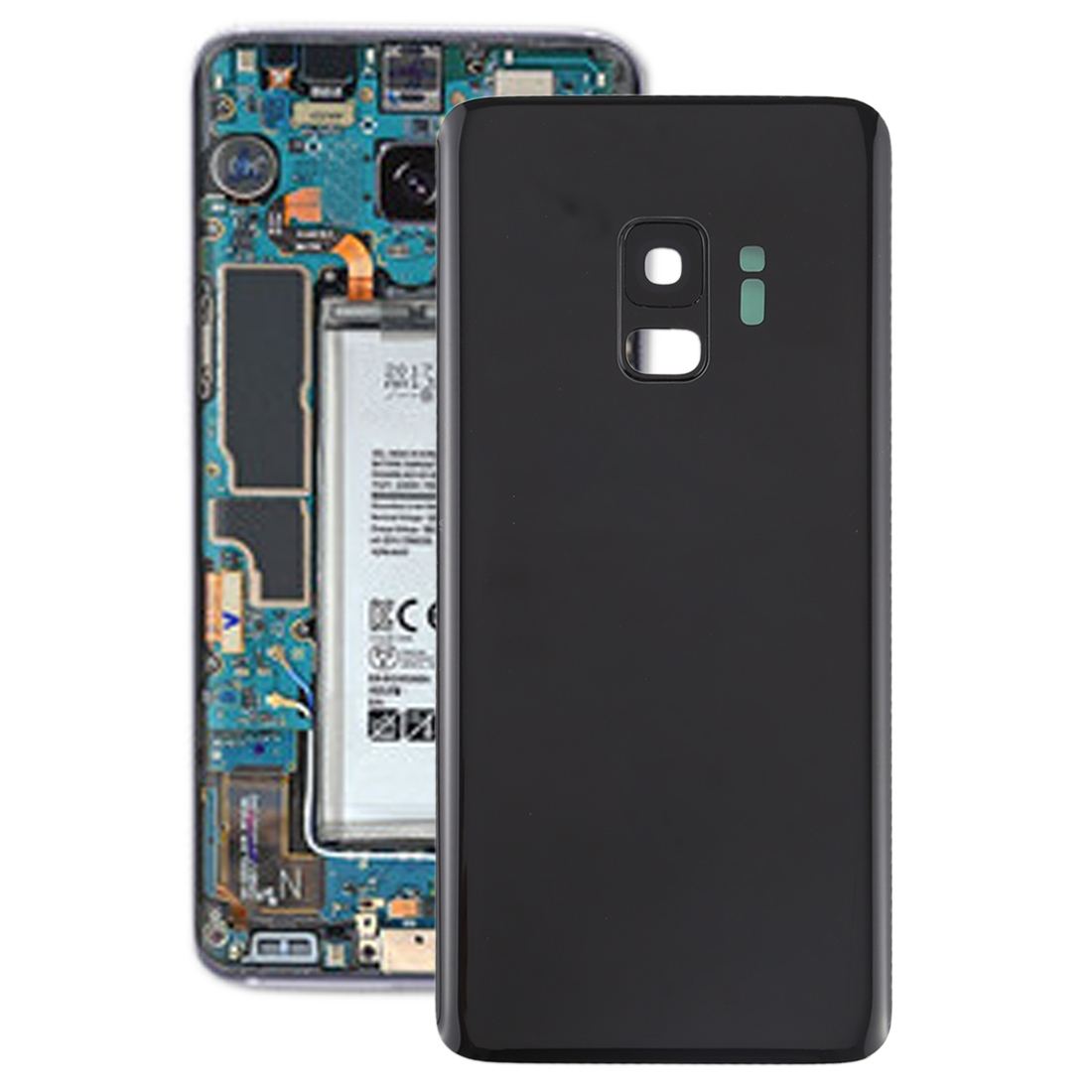 Задняя крышка аккумулятора с объективом камеры для Samsung Galaxy S9