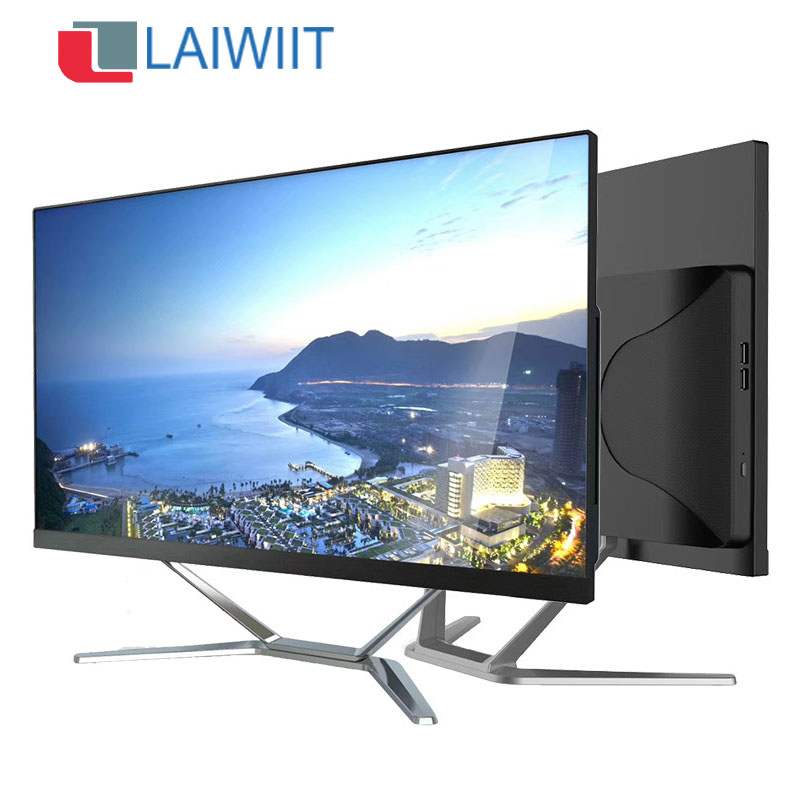 Laiwiit 22 дюймов Full HD IPS ультра-тонкий Настольный компьютер все в одном компьютере настольных ПК ноутбук компьютер моноблок